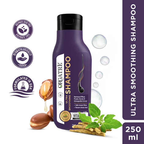 Buy Orgatre Ultra Smoothing shampoo (250 ml) - Purplle