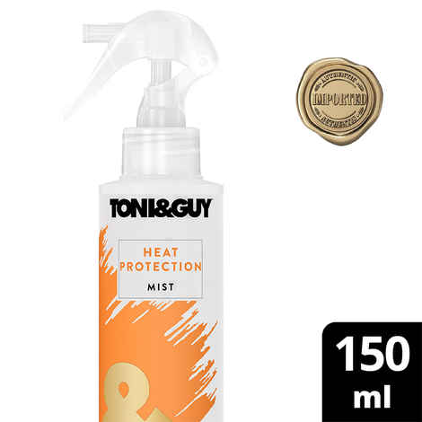 Buy Toni&Guy Heat Protection Mist, Heat protection upto 230 degrees, Soft finish|150ml - Purplle