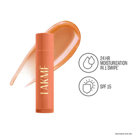 Buy Lakme Lip Love Chapstick SPF 15 - Caramel 4.5 gm - Purplle