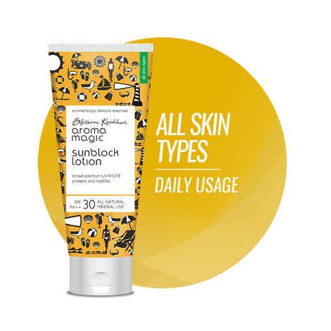 Buy Aroma Magic Sunblock Lotion (100 ml) - Purplle