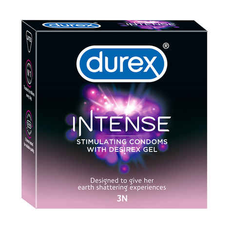 Durex Intense Condom 3 Count - 3 pc