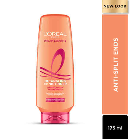 L'Oreal Paris Detangling Conditioner, Nourishes, Repair and Shine, For Long and Lifeless Hair, Dream Lengths, 180ml