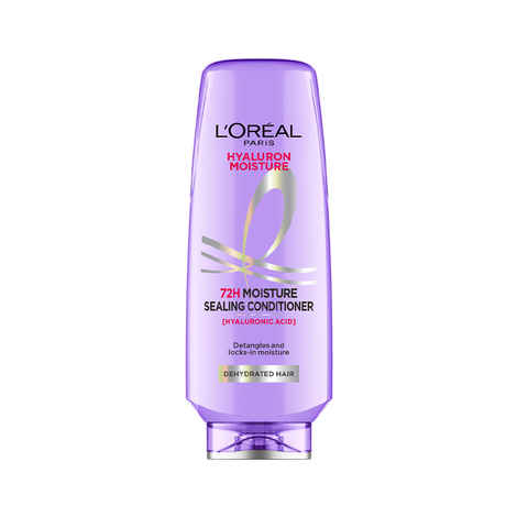 L'Oreal Paris Hyaluron Moisture 72H Moisture Sealing Conditioner | With Hyaluronic Acid | For Dry & Dehydrated Hair | Adds Shine & Bounce 180 ml