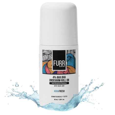 FURR by Pee Safe 4% AHA BHA Under Arm Roll On 40 gm