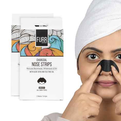 Buy FURR By Pee Safe Charcoal Nose Strips 3N (Pack of 2) - Purplle