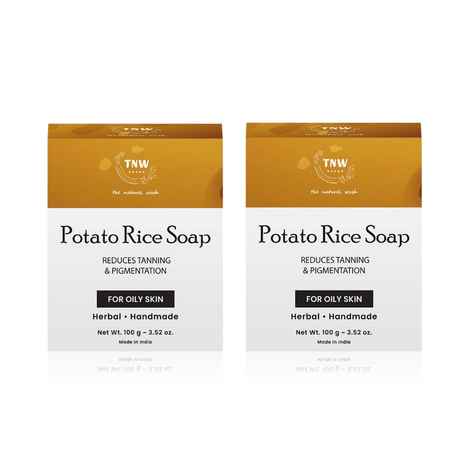 Tnw - The Natural Wash Set of 2 Potato Rice Soap 100 gm