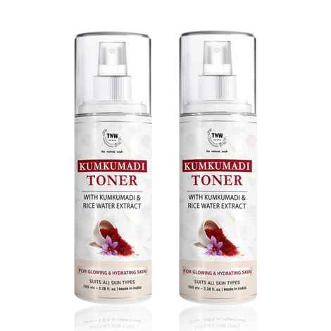 Buy TNW – The Natural Wash Set of 2 Kumkumadi Toner 100 ml - Purplle