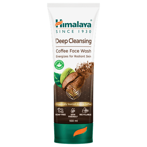 Himalaya Deep Cleansing Coffee Face Wash | Energizes Skin | Radiant Skin | 100 ml