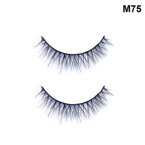 Bronson Professional  Eyelashes M75 - 1 Pair
