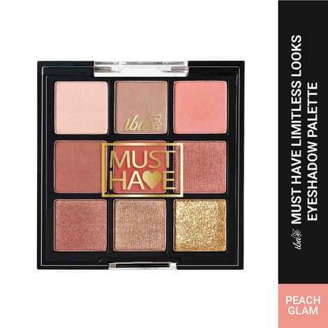 Iba Must Have Limitless Looks Eyeshadow Palette - Peach Glam (9 gm)