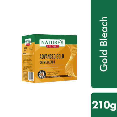 Buy Nature's Essence Advanced Gold Creme Bleach 210 gm - Purplle