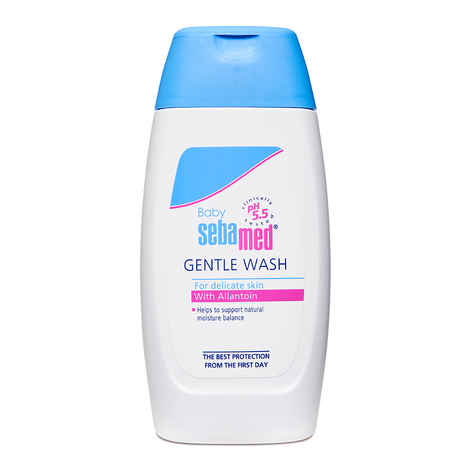 Sebamed Baby Gentle Wash 200ml|Ph 5.5| With Allantoin| No tears formula |Clinically tested