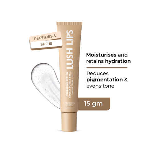 Buy Conscious Chemist Multi Peptide & Shea Butter Infused Lip balm With SPF 15 :- Vanilla (15 gm) - Purplle