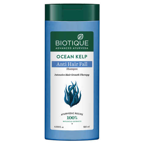 Buy Biotique Ocean Kelp Anti Hair Fall Shampoo 180 ml - Purplle