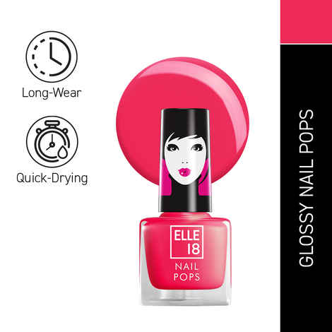 Buy Elle18 Nail Pops Nail Color - Shade 128 (5 ml) - Purplle