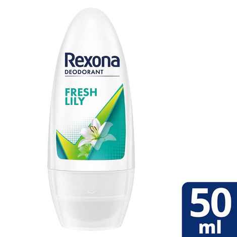 Rexona Fresh Lily Underarm Roll On Deodorant For Women, 50ml