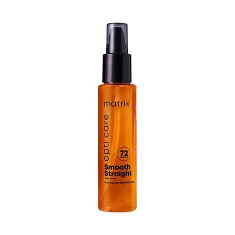 MATRIX Opti.Care Smooth Straight Professional Serum for Frizzy, Hair 96Hr Frizz Control, Used by 1 Lakh Hairstylists, with Shea Butter, 100 ml