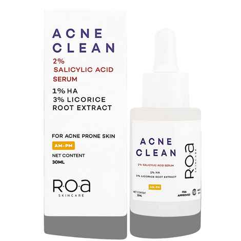 ROA Skincare Acne Clean 2% Salicyclic Acid Face Serum 25 gm