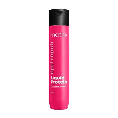 Matrix Opti.Repair Professional Liquid Protein Shampoo for Damaged Hair Repairs Damage from 1st Use Reduced Split Ends, Breakage, Knotting, 350 ml