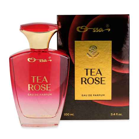 Ossa Tea Rose Eau De Parfum Women's Perfume With Musky And Floral Notes | Long Lasting EDP 100 ml