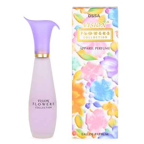 Ossa Vision Flowers Eau De Parfum 110 ml Perfume With Musky, Floral And Ambery Notes | Premium EDP For Women | Long Lasting Fragrance For All Day Freshness