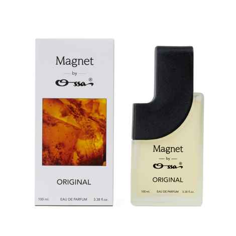 Ossa Magnet Original Unisex Eau De Parfum, 100 ml Premium Liquid Perfume, Long Lasting Fragrance With Lemon, Mandarin, Cardamom, Woody, Patchouli