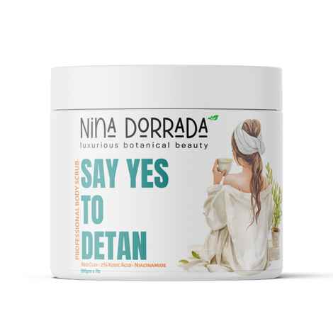 Nina Dorrada Say Yes to Detan Body Scrub with Red Clay, 2% Kojic Acid & Potato Extract | 500 gm