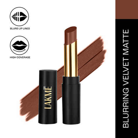 Buy Lakme SHOWSTOPPER COLLECTION Beyond Matte Lip 301 BrownBeauty 3.4 gm - Purplle