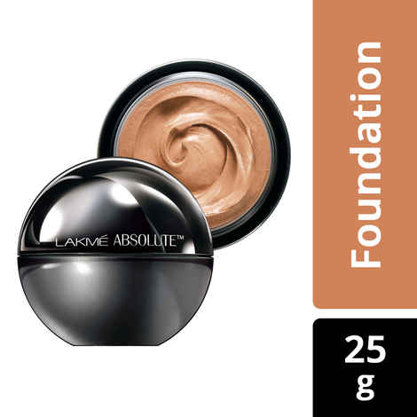 Lakme Xtraordin-airy Mattereal Mousse Foundation, Matte Finish, With SPF8 - 06 Almond Honey , 25 gm