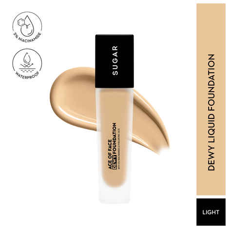 SUGAR Cosmetics Ace Of Face Dewy Foundation - 07 Vanilla Latte (30 ml)