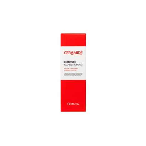 Buy Farmstay Ceramide Moisture Cleansing Foam 180 ml - Purplle