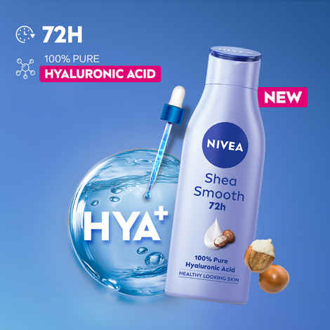 Buy Nivea Shea Smooth Body Milk (200 ml) - Purplle