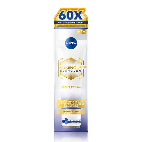 NIVEA Luminous Even Glow Night Cream 40 ml