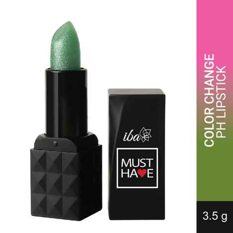 Buy Iba Must Have Colour Change Gel Lipstick Shade 03 Magic, 3.5 gm | Glossy Pink Payoff | High Glossy Shine & Long Lasting | Enriched with Vitamin E & Argan Oil | Hydrated Lips | Intense Colour & Highly Pigmented | Lip Makeup - Purplle
