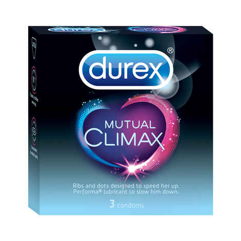 Buy Durex Mutual Climax Condoms - 3 Count - 1 pc - Purplle