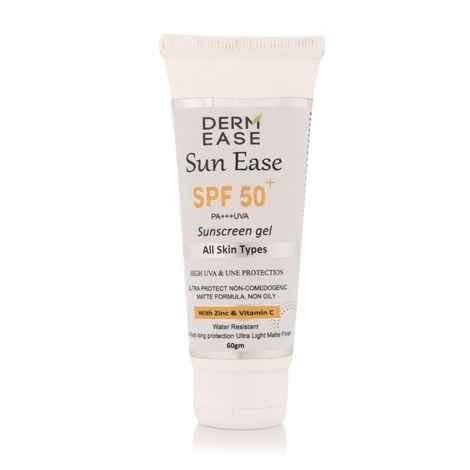 Dermease Sun Ease Spf 50+ Suncreen Gel 60 gm