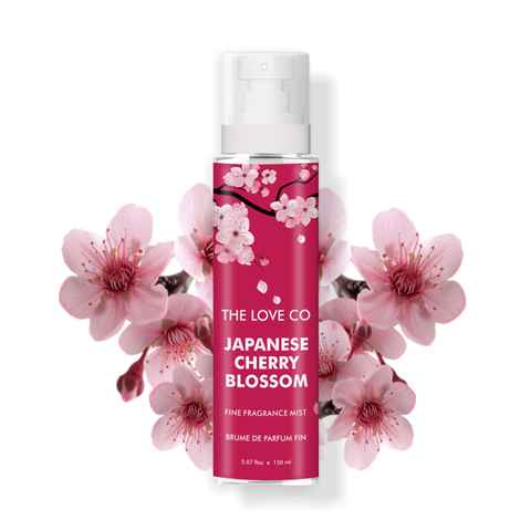 The Love Co Japanese Cherry Blossom Body Mist - 150 ml