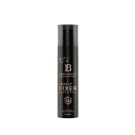 Lakyou Beauty Makeup Fixer Natural | 16hrs Long-Lasting | Aloe Vera & Vitamin E Mist Primer - 100 ml (Transparent)