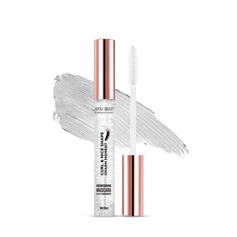 Lakyou Beauty Nourishing Transparent Mascara | Curl & Shape | 8ml | Charming Volume for Beautiful Lashes 8 ml