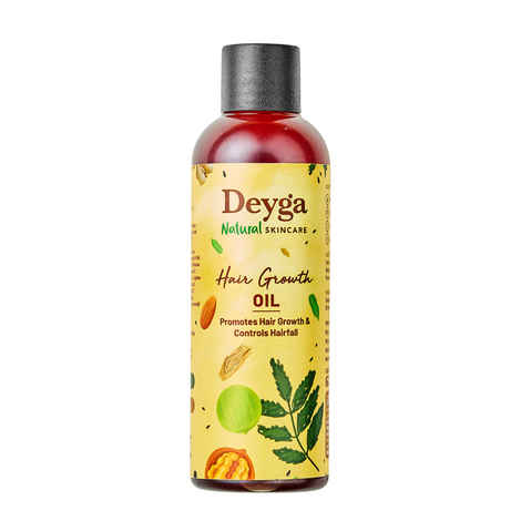 Deyga Hair Growth Oil | Promotes Hair Growth | Reduces Hairfall | Repairs Damaged Hair | Makes Hair Soft & Smooth | Infused with Hibiscus, Rosemary & Grapeseed Oil (100 ml, Hair Growth Oil) | Suits Men and Women