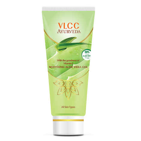 Buy VLCC Ayurveda Soothing Aloe Vera Gel (100 gm) - Purplle