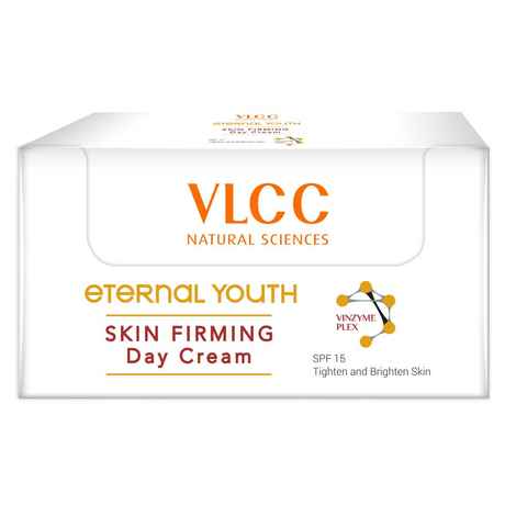 VLCC Eternal Youth Skin Firming Day Cream SPF 15 Tighten and Brighten Skin (50 gm)