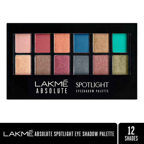 Buy Lakme Absolute Spotlight Eye Shadow Palette, Stilettos (12 gm) - Purplle