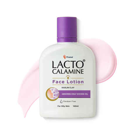 Lacto Calamine Face Lotion for Oily Skin , (120 ml)