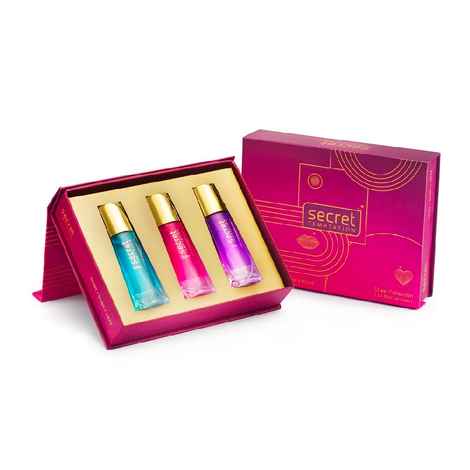 Secret Temptation Fragrance Gift Set With Ruby, Daisy, and Jazz Long Lasting Perfume for Women, Pack of 3 (30 ml each)|Gift for Women|Luxury Perfume