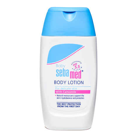 Buy Sebamed Baby Body Lotion 100 ml|Ph 5.5|Camomile & Allantoin| Dermatalogically tested| Sensitive skin - Purplle