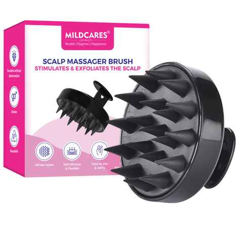 Buy Mildcares Natural Scalp & Hair Massager For Relaxing Scalp Massage & Natural Hair Growth (Pack Of 1)(100 gm) - Purplle