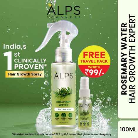 Buy Alps Goodness Rosemary Water Spray 100 ml + 32 ml - Purplle