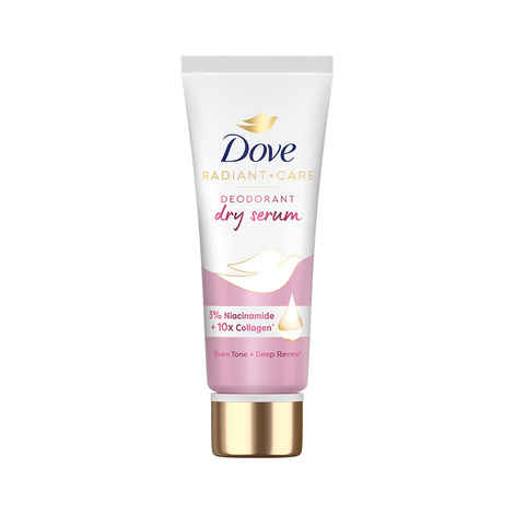 Dove Radiant + Care Deodorant Dry Serum 3% Niacinamide + 10x COLLAGEN (40 ml)