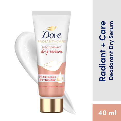 Dove Radiant + Care Deodorant Dry serum 3% Niacinamide + 10x Vitamin C&E (40 ml)